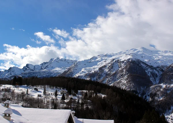 Paesaggio invernale — Foto Stock