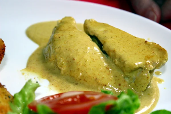 Curry chicken — Stock Photo, Image