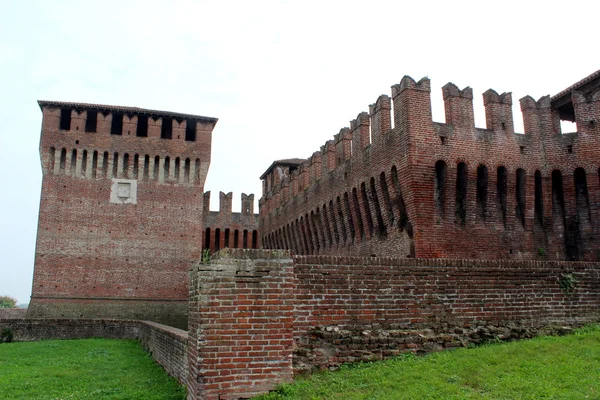 Κάστρο της Soncino, Ιταλία — Φωτογραφία Αρχείου