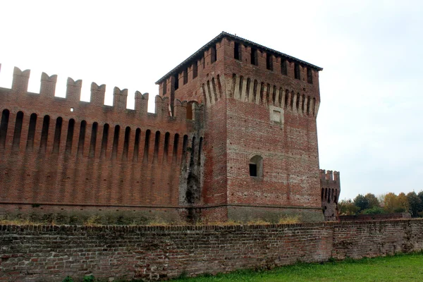 Schloss von soncino, italien — Stockfoto