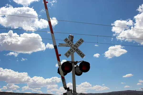 En järnväg signal — Stockfoto