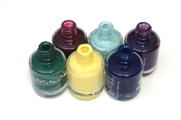 Alguns esmaltes coloridos — Fotografia de Stock