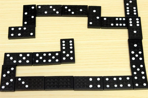 Kawałki Domino — Zdjęcie stockowe