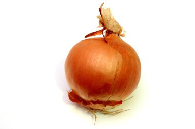 Masada soğanlar var.