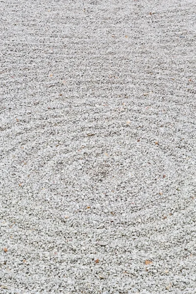 禅宗花园砾石 — 图库照片