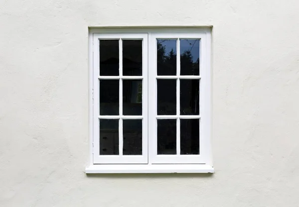 Ablakok Párkány Egy Otthoni Külső Vendégház Ablakok Egyesült Királyság — Stock Fotó