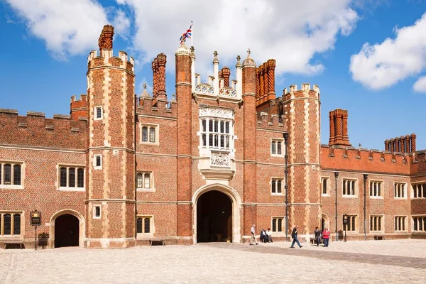 London Reino Unido Julho 2011 Palácio Hampton Court Palácio Histórico — Fotografia de Stock