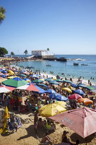 Porto da παραλία Barra Σαλβαδόρ Bahia Βραζιλία — Φωτογραφία Αρχείου