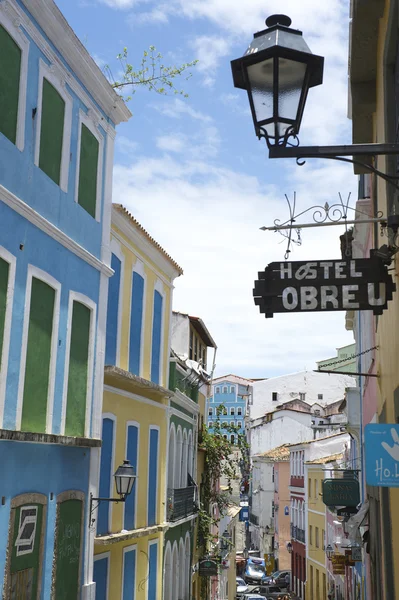 Historische centrum van pelourinho salvador Brazilië — Stockfoto