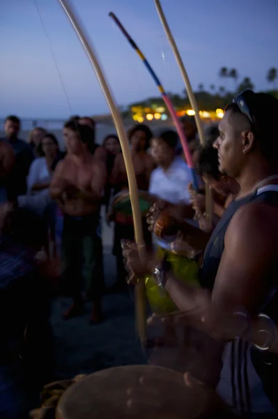 Capoeira Kreis jericoacoara Brasilien — Stockfoto