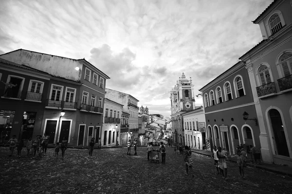 Ιστορικό κέντρο της πόλης της Βραζιλίας Σαλβαδόρ pelourinho — Φωτογραφία Αρχείου