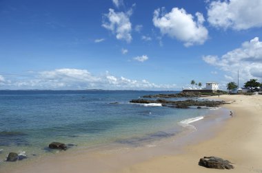Salvador Brazil Porto da Barra Beach Fort Santa Maria