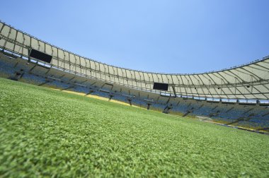 Maracana Football Stadium Field Level View