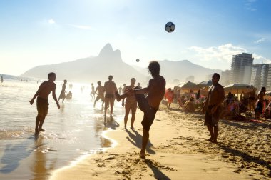 Rio Beach futbol Brezilyalılar Altinho oynarken