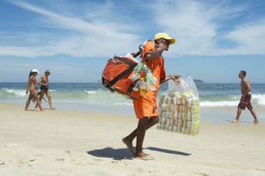 Brezilyalı satıcı rio de janeiro Brezilya plaj