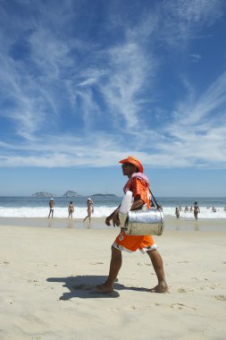 Brezilyalı satıcı rio de janeiro Brezilya plaj