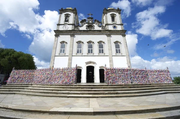 Entrance to Bonfim Church Salvador Bahia Brazil — Stok fotoğraf