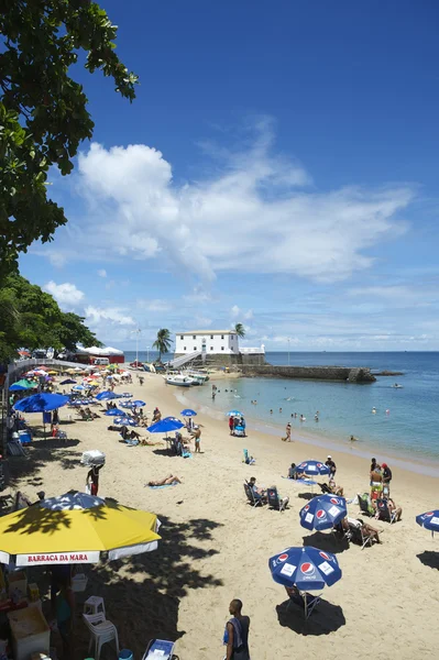 Porto da Barra Beach Salvador Bahia Brazil — Stock Photo, Image