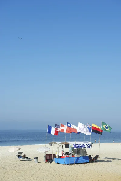 Brasil playa Shack Rio de Janeiro — Foto de Stock