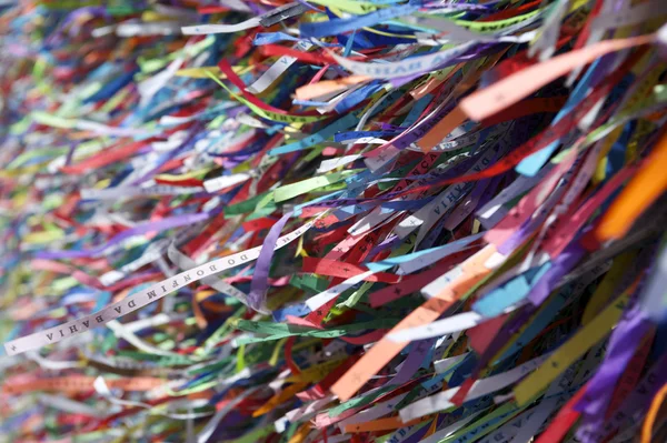 Brazilian Wish Ribbons Salvador Bahia Brazil — Stock Photo, Image