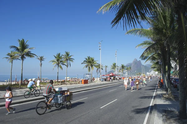 Brezilyalı satıcı arabası Rio de Janeiro Brezilya — Stok fotoğraf