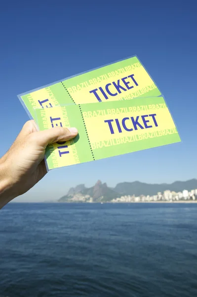 Entradas Brasil Botafogo Sugarloaf Rio de Janeiro — Foto de Stock