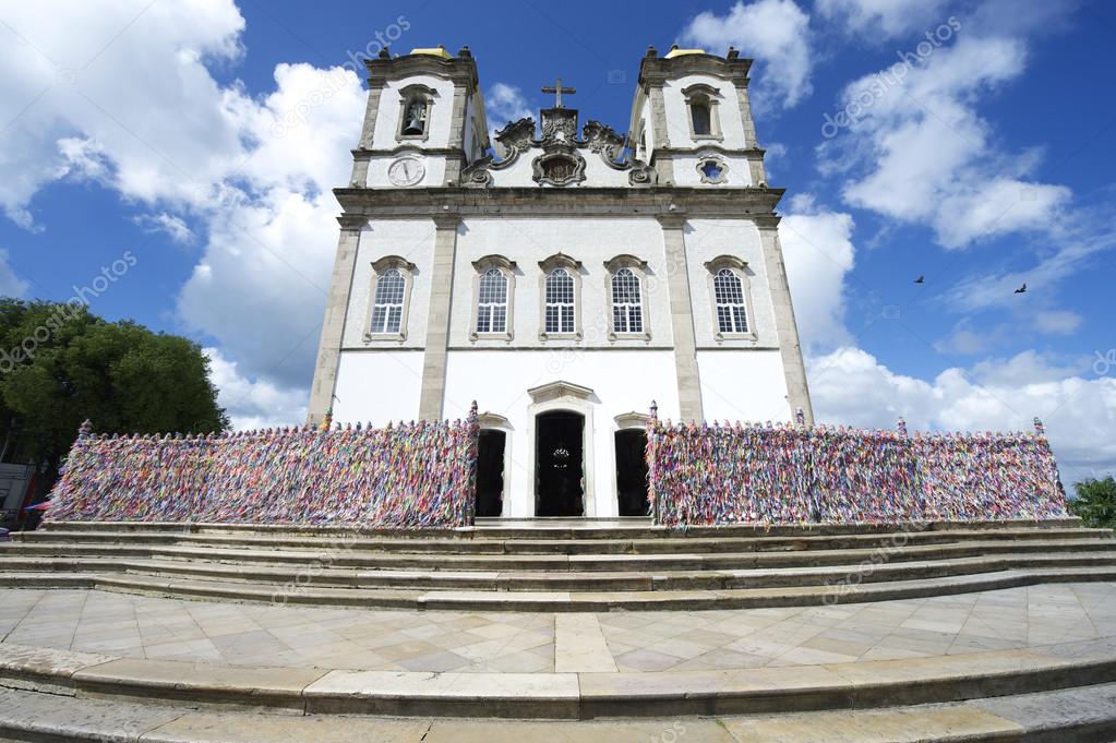 Entrance to Bonfim Church Salvador Bahia