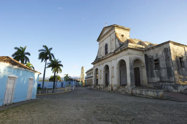 Trinidad Kuba koloniala arkitekturen Plaza Mayor — Stockfoto