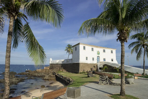 Salvador Brasil Forte Santa Maria em Barra — Fotografia de Stock