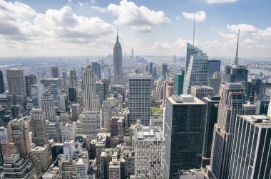 New York şehir Manhattan şehir manzarası