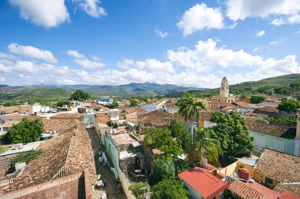 Trinidad Cuba Colonial Architecture Terra Cotta Skyline