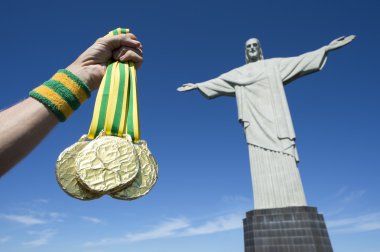 Gold Medals Christ the Redeemer Rio