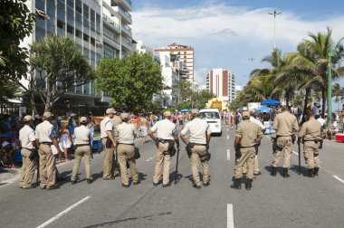 Guarda Municipal Guards Rio de Janeiro Brazil