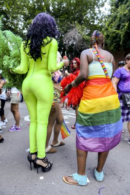 Drag Queens kostüm Gay gurur geçit