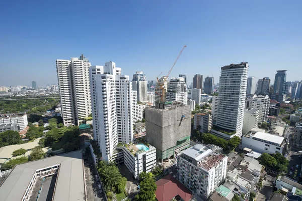 Sprawling Urban Skyline of Bangkok Thailand — 图库照片