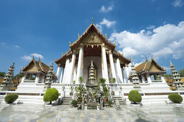 Architecture de temple bouddhiste Bangkok Thaïlande — Photo