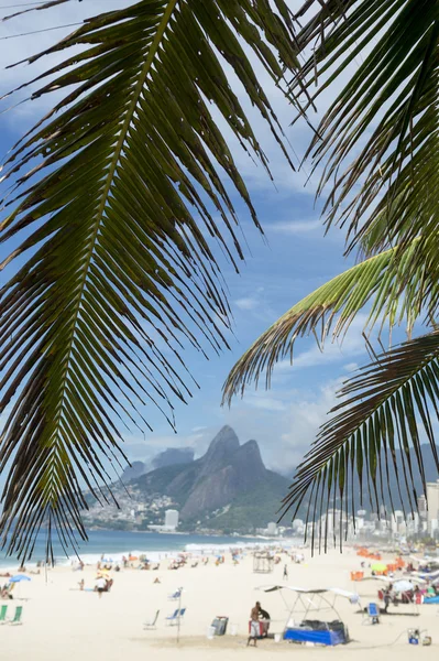 Ipanema Beach Rio de Janeiro Brazilië Arpoador — Stockfoto