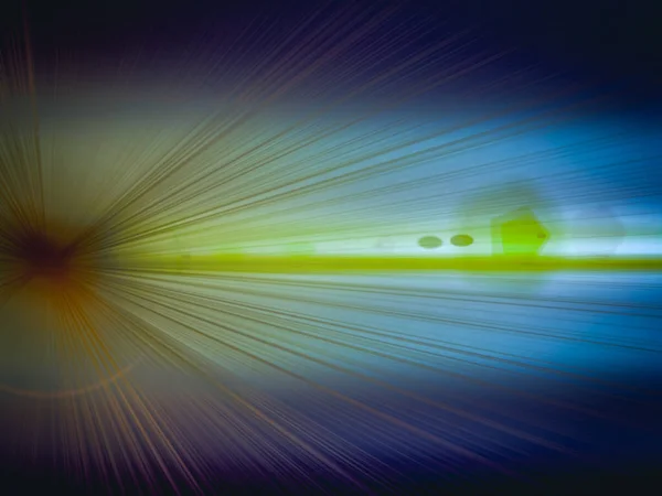 Lichtstrahl Gesetzt Explosion Von Licht Mit Einem Lichtstrahl Der Den — Stockfoto