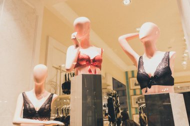 Kadın iç çamaşırı mankenleri utanç gösterisi seks moda hediyesi