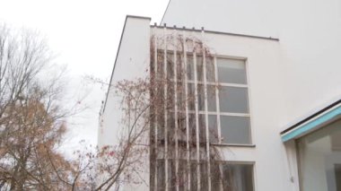 Mimari stil modernizm kasabası Viborg 'da Alvar Aalto Kütüphanesi binası