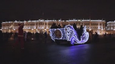 Noel Baba, Kuzey Kutbu 'ndaki trafik sıkışıklığına yetişmekte gecikti.
