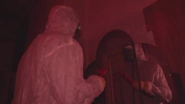 Pala kanlı katil manyak korku filmi korkunç rüya kırmızı ışık tehlikesi