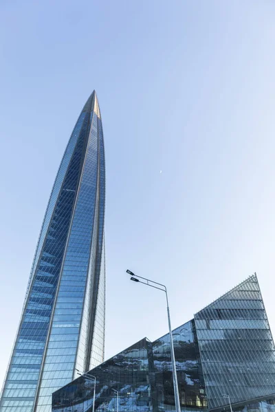 Gökdelen Yüksek Teknoloji Mimarisi Geleceğin Avrupa Tasarımı lahta merkezi Saint-Petersburg Rusya 