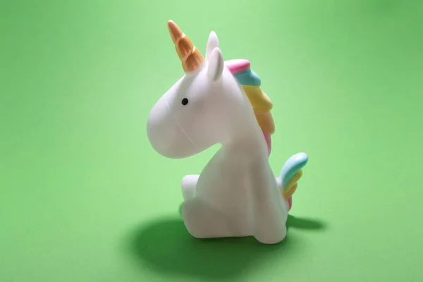 toy unicorn funny figurine isolated chromakey mockup copyspace character