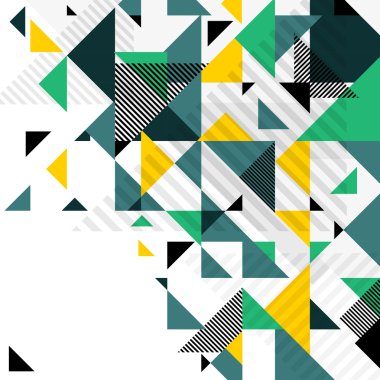 Soyut geometri arkaplanı