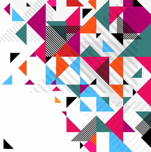 Fondo de geometría abstracta — Vector de stock