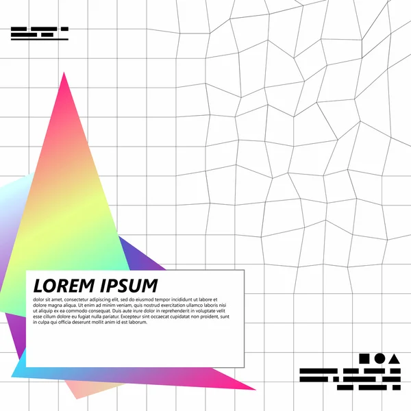 Modern geometrik poligonal arka plan
