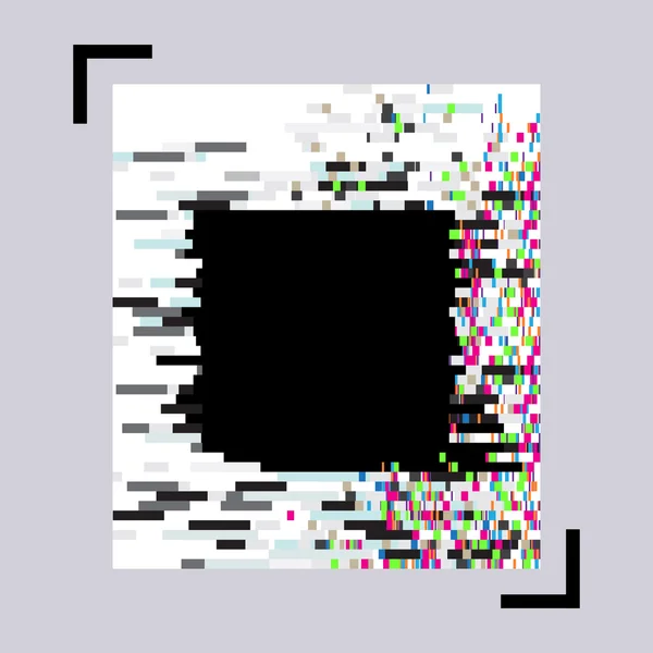 Soyut Glitch tasarım