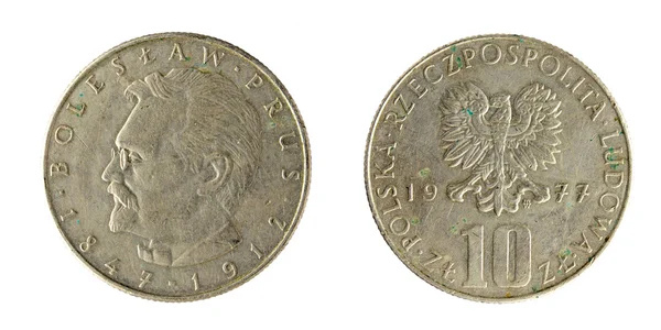 Polen pengar zloty. 10 — Stockfoto