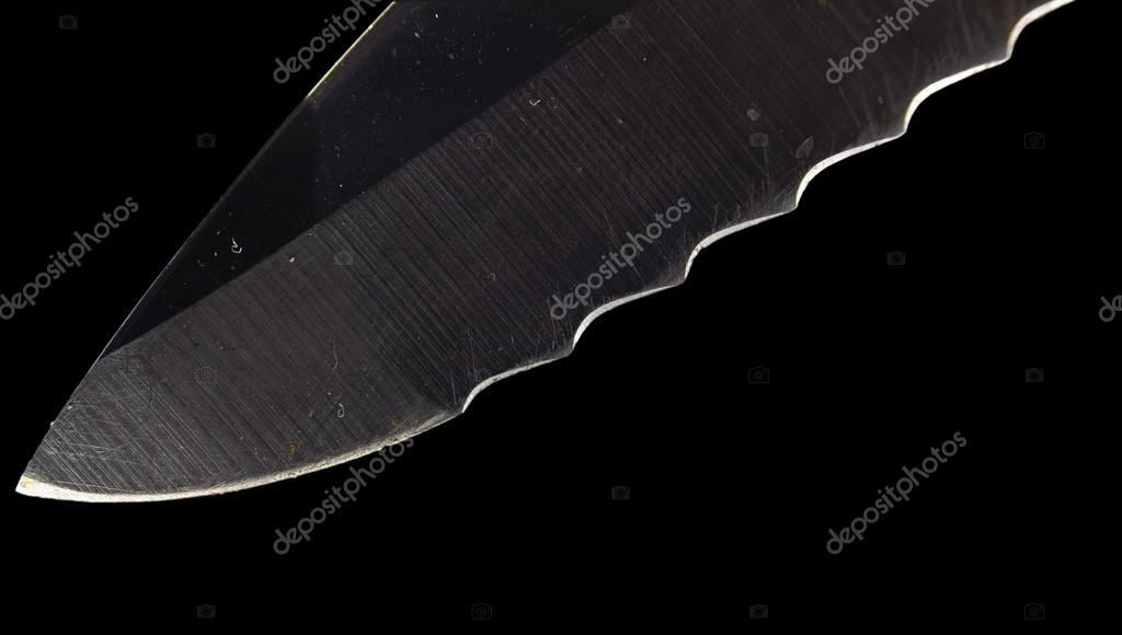 Rotary blade sharpening, macro photo — Stock Photo © sementer 78255154